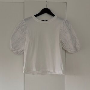 Karl Lagerfeld White Top